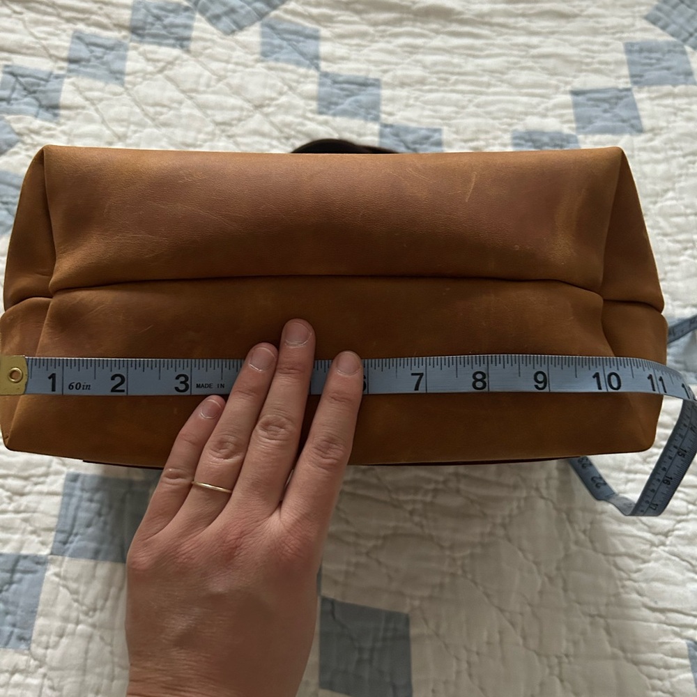 Portland Leather Zipper Tote, Medium - Picture 7 of 10